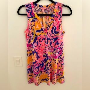 Lilly Pulitzer lobster print shift dress size XS